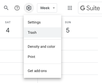 Google Calendar Actions